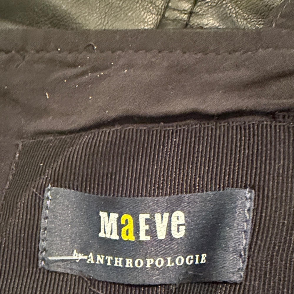 Anthropologie Maeve Black Dress